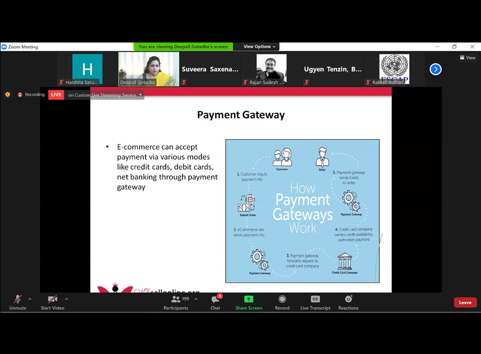 UNESCAP Wesellonline online training photo gallery